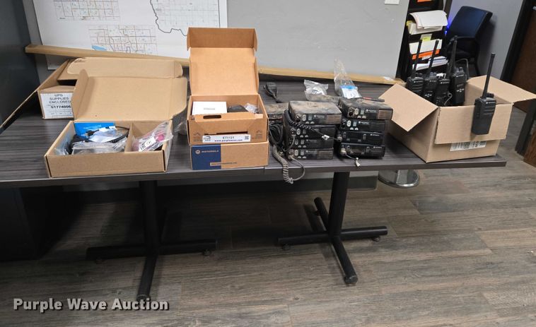 image for item ET1121 Approximately 22 Motorola two-way radios