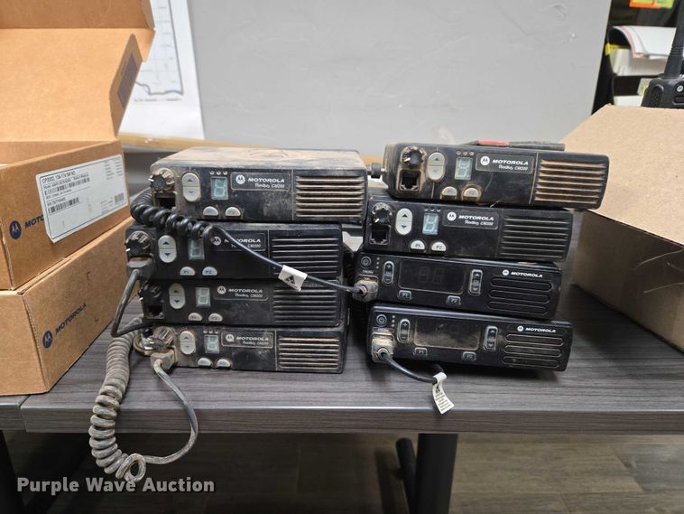 image for item ET1121 Approximately 22 Motorola two-way radios