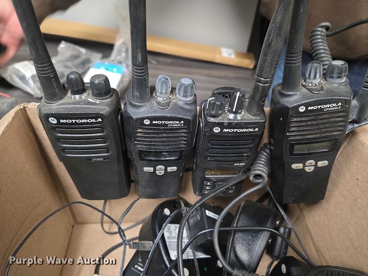 image for item ET1121 Approximately 22 Motorola two-way radios