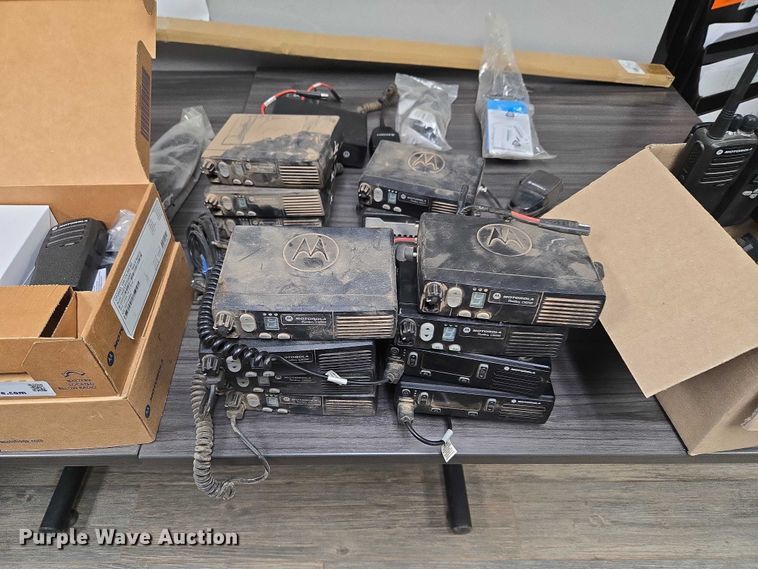 image for item ET1121 Approximately 22 Motorola two-way radios