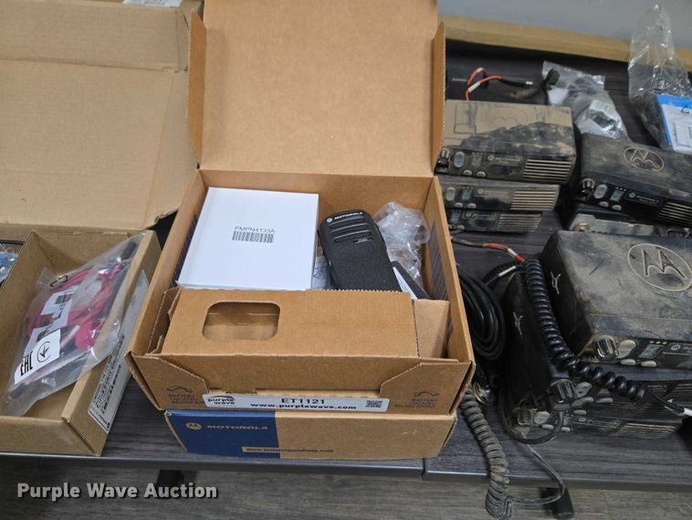 image for item ET1121 Approximately 22 Motorola two-way radios