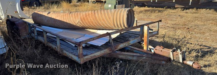 image for item ET1138 Shop built utility trailer