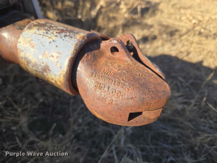 image for item ET1138 Shop built utility trailer