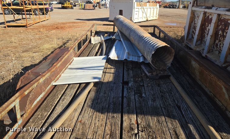 image for item ET1138 Shop built utility trailer