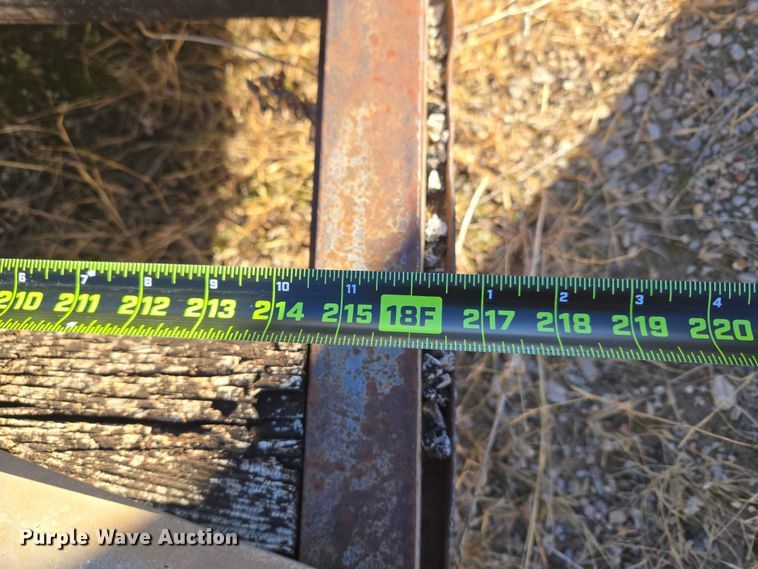 image for item ET1138 Shop built utility trailer