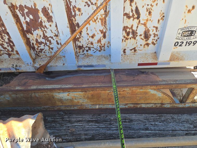 image for item ET1138 Shop built utility trailer