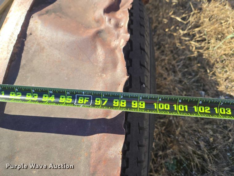 image for item ET1138 Shop built utility trailer