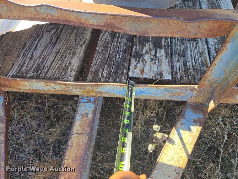 image for item ET1138 Shop built utility trailer