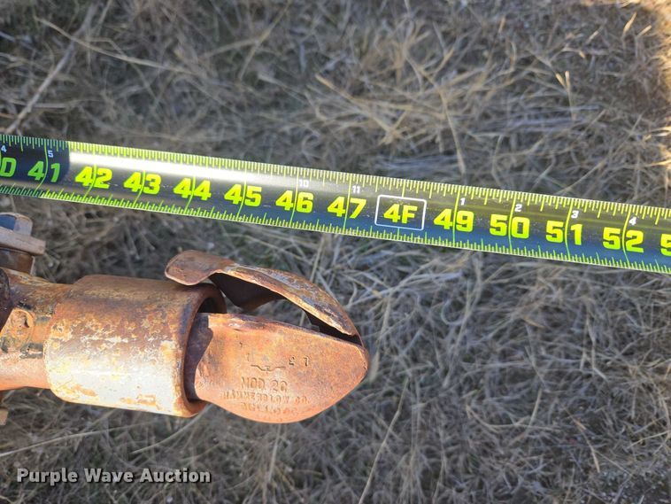 image for item ET1138 Shop built utility trailer