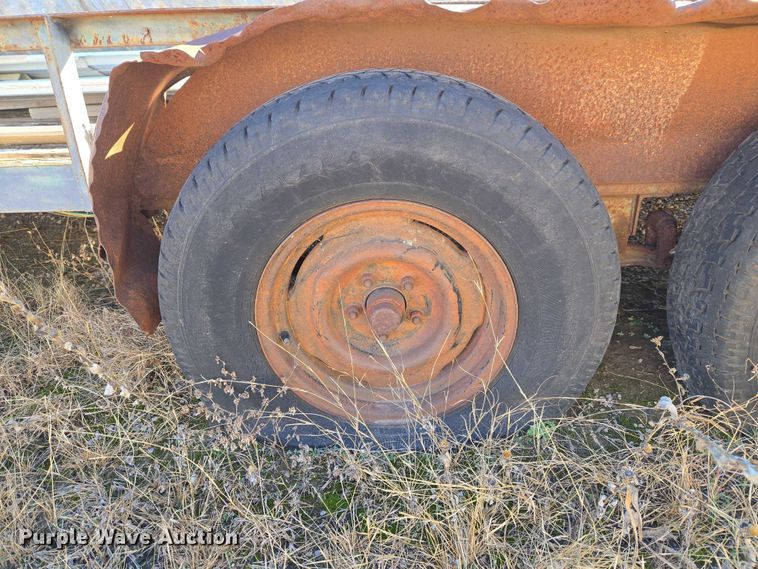 image for item ET1138 Shop built utility trailer