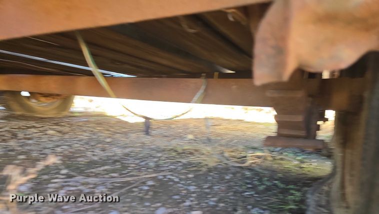 image for item ET1138 Shop built utility trailer