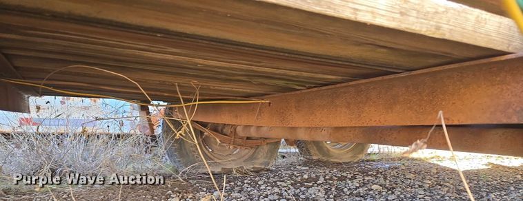 image for item ET1138 Shop built utility trailer