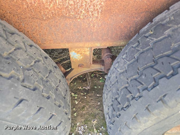 image for item ET1138 Shop built utility trailer