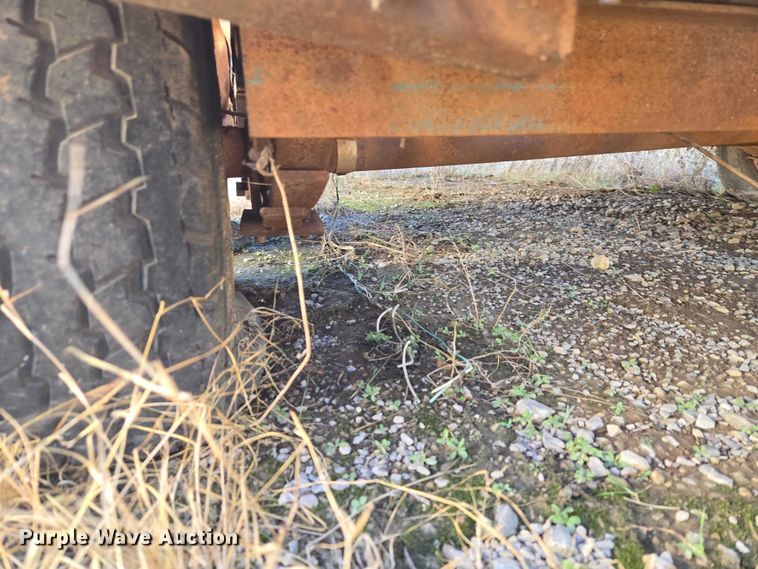 image for item ET1138 Shop built utility trailer