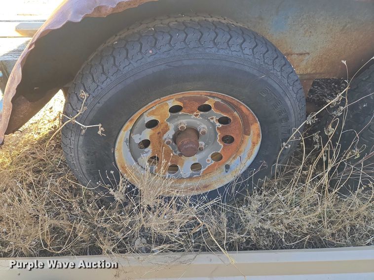 image for item ET1138 Shop built utility trailer