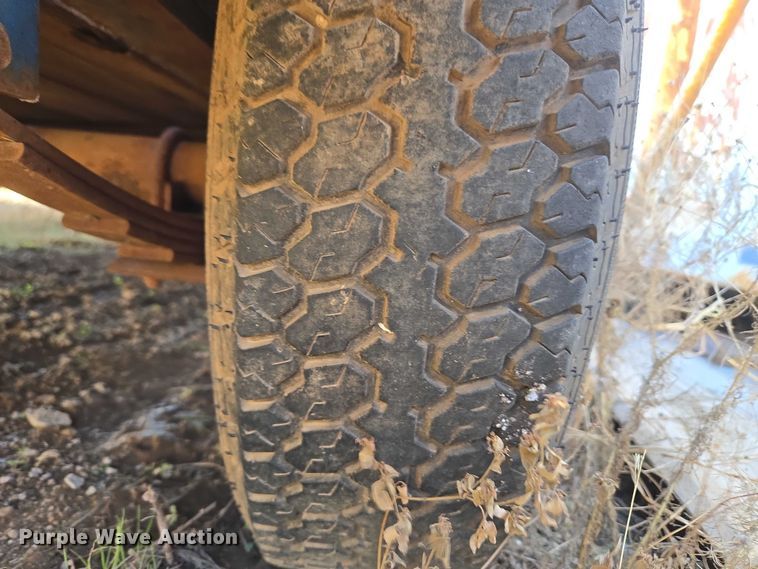 image for item ET1138 Shop built utility trailer