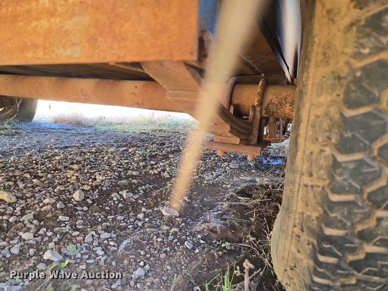 image for item ET1138 Shop built utility trailer
