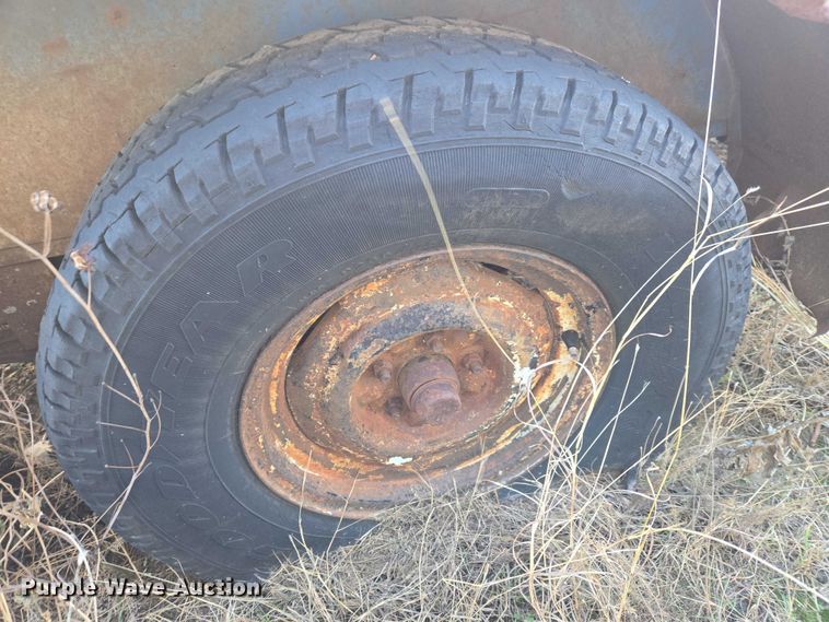 image for item ET1138 Shop built utility trailer