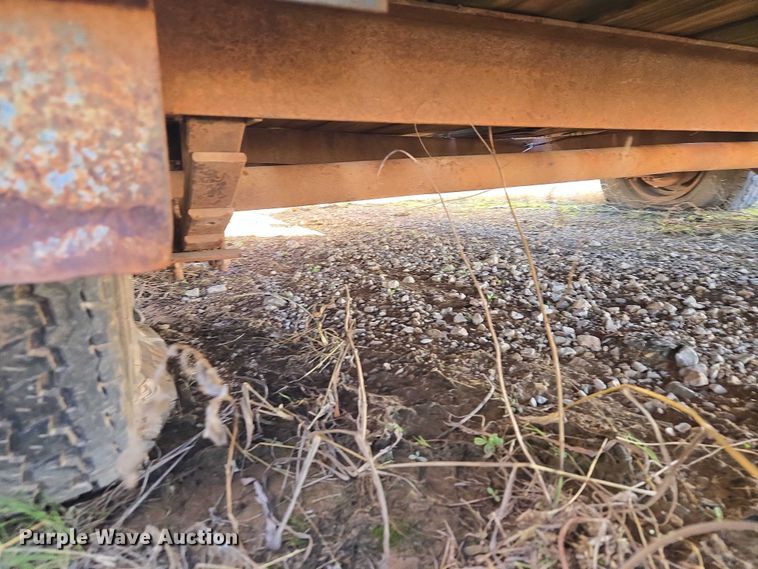 image for item ET1138 Shop built utility trailer