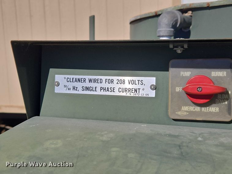 image for item ET1140 American Kleaner Mft. Co. pressure washer