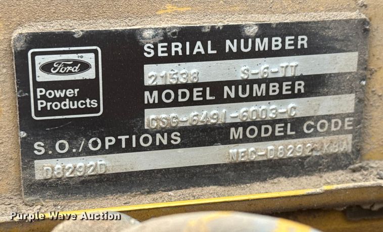 image for item ET4067 Vermeer 1250 Wood chipper