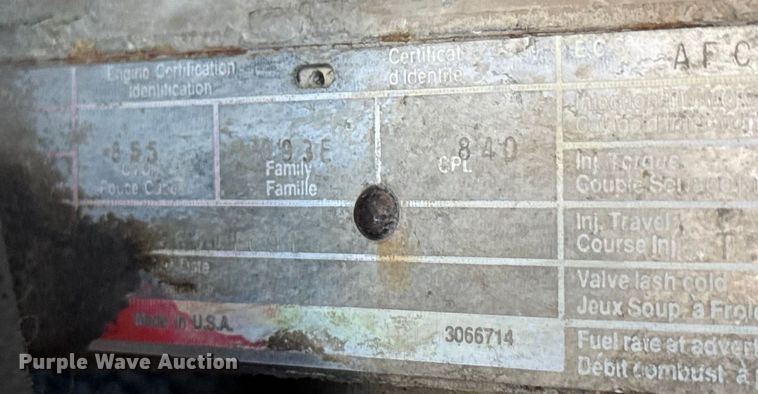 image for item ET4068 1990 International 8300 semi truck