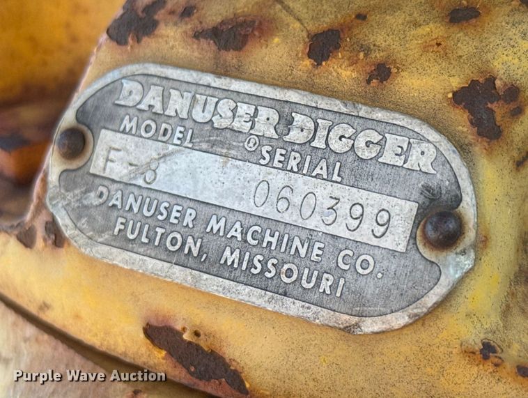 image for item ET4072 Danuser Digger F-8 auger