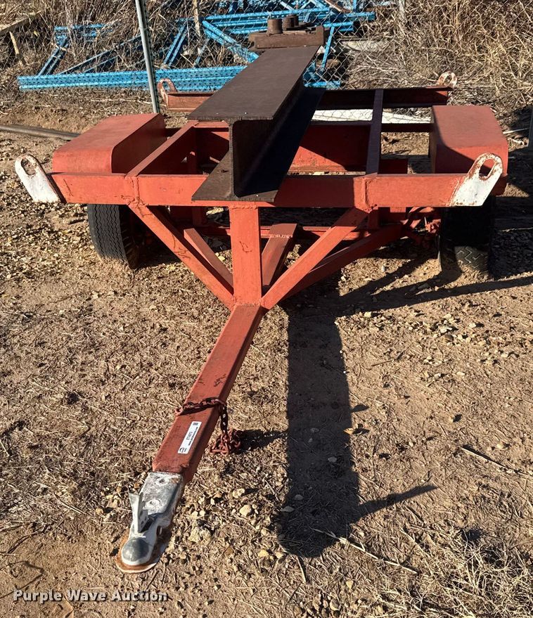 image for item ET4073 Shop built bar bending trailer