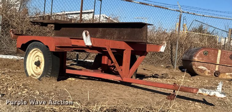 image for item ET4073 Shop built bar bending trailer