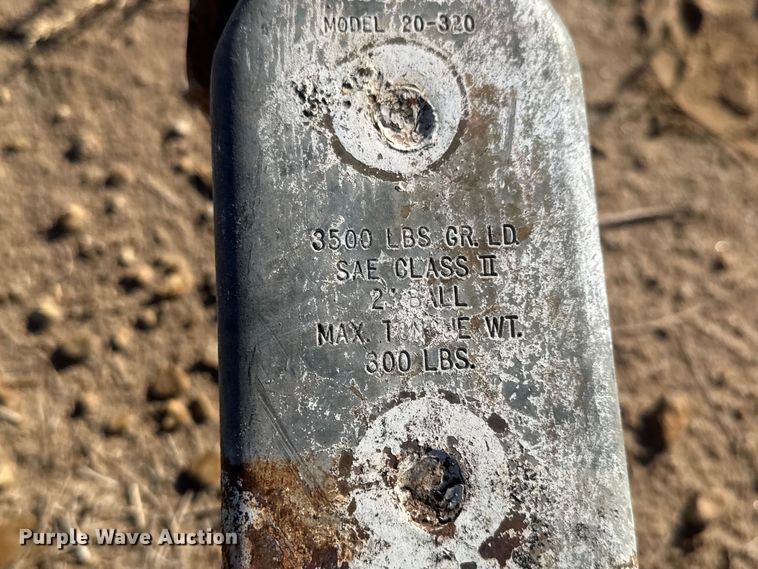 image for item ET4073 Shop built bar bending trailer