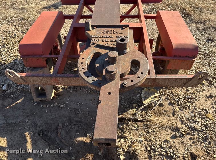 image for item ET4073 Shop built bar bending trailer