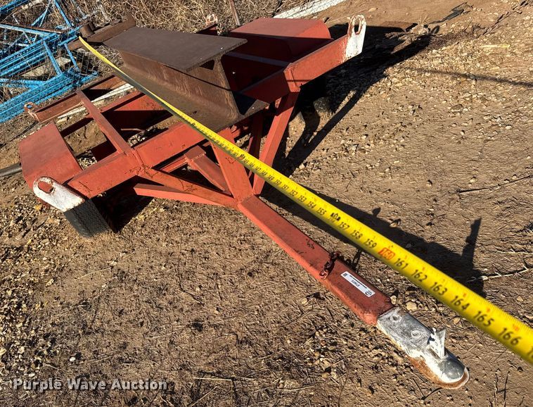 image for item ET4073 Shop built bar bending trailer