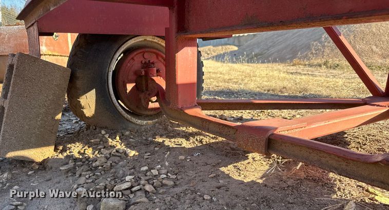 image for item ET4073 Shop built bar bending trailer