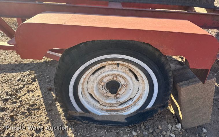 image for item ET4073 Shop built bar bending trailer