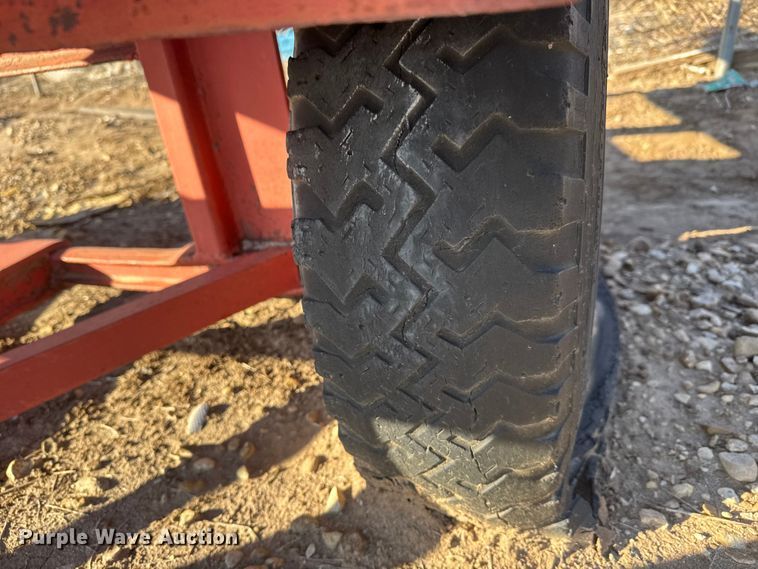 image for item ET4073 Shop built bar bending trailer