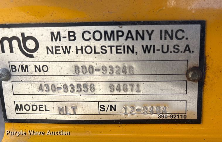 image for item ET4075 M-B Company Inc. MLT broom