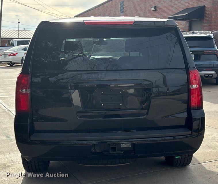 image for item ET4080 2019 Chevrolet Tahoe Police SUV