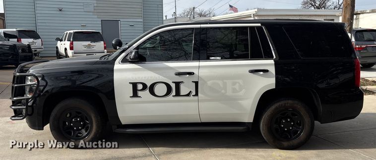 image for item ET4080 2019 Chevrolet Tahoe Police SUV