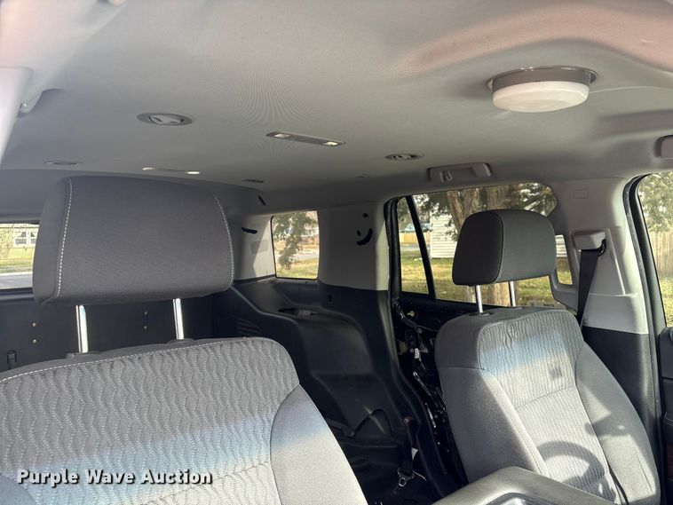 image for item ET4080 2019 Chevrolet Tahoe Police SUV