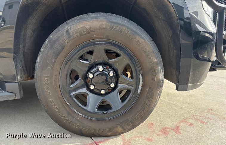 image for item ET4080 2019 Chevrolet Tahoe Police SUV