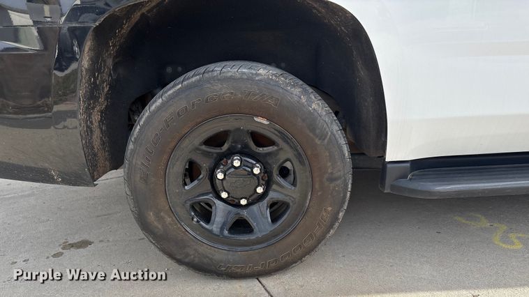 image for item ET4080 2019 Chevrolet Tahoe Police SUV