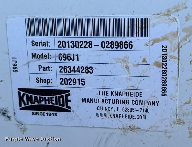 image for item ET4090 2013 Ford F350 Super Duty Ext. Cab utility bed pickup truck