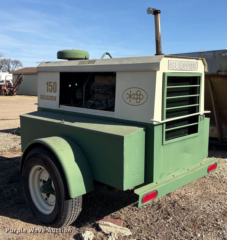 image for item ET4092 Sullivan 150 Sulliscrew air compressor