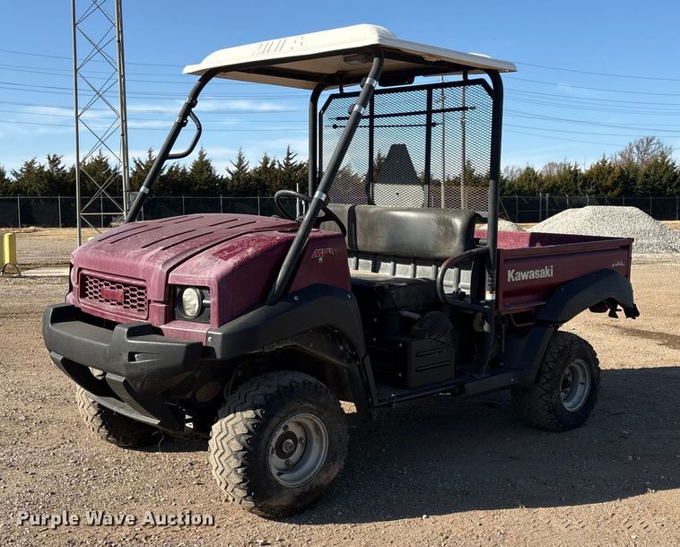 image for item ET4096 2011 Kawasaki Mule utility vehicle