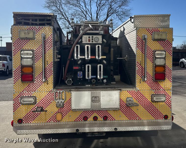 image for item ET4107 2010 Ford F550 crew cab pumper fire truck