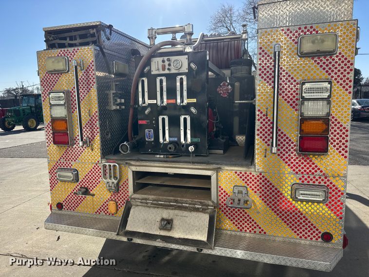 image for item ET4107 2010 Ford F550 crew cab pumper fire truck