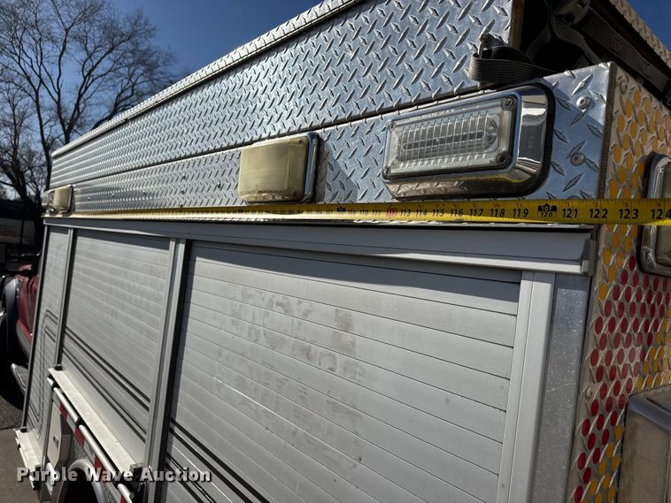 image for item ET4107 2010 Ford F550 crew cab pumper fire truck