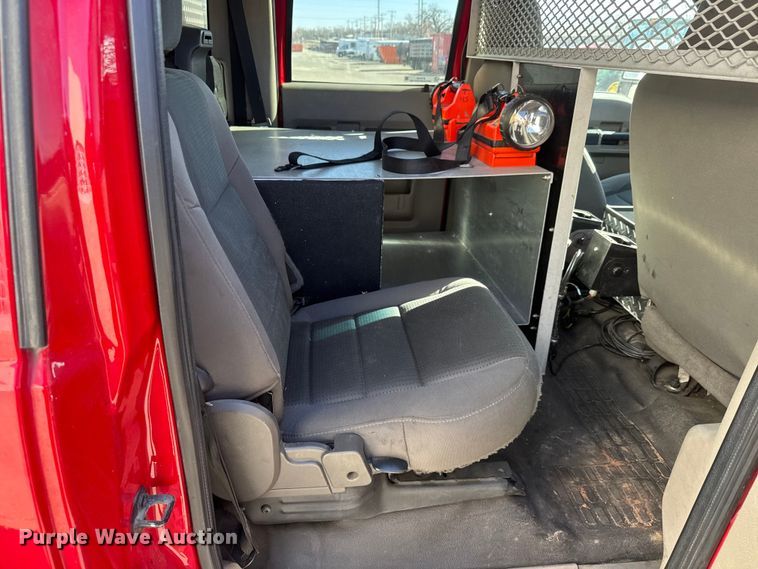 image for item ET4107 2010 Ford F550 crew cab pumper fire truck