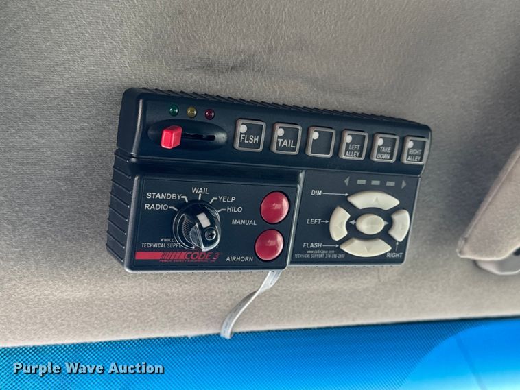 image for item ET4107 2010 Ford F550 crew cab pumper fire truck