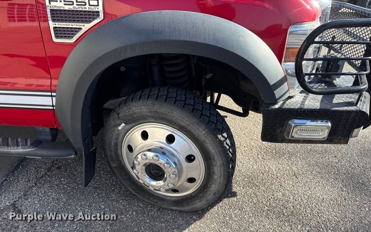 image for item ET4107 2010 Ford F550 crew cab pumper fire truck